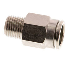 12mm x R1/4'' Push-in Fitting with Male Threads Brass FKM [2 Pieces]