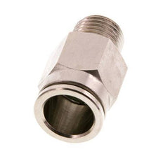 12mm x R1/4'' Push-in Fitting with Male Threads Brass FKM [2 Pieces]