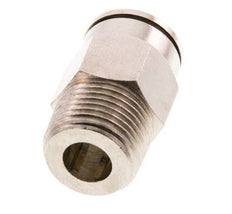12mm x R3/8'' Push-in Fitting with Male Threads Brass FKM [2 Pieces]