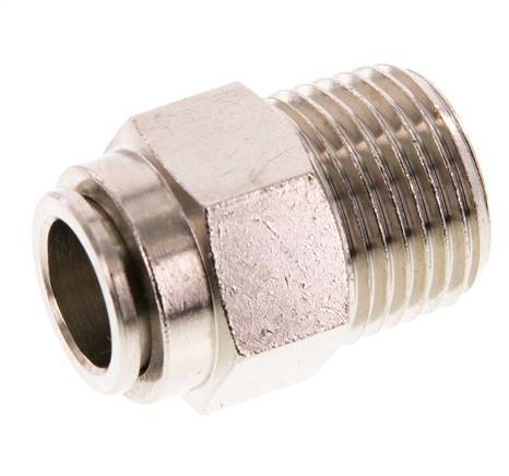 12mm x R1/2'' Push-in Fitting with Male Threads Brass FKM