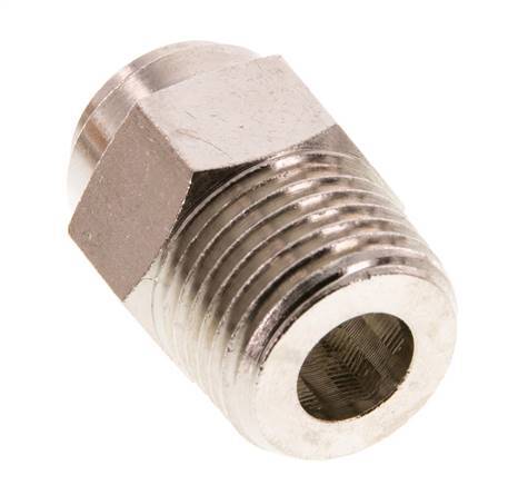 12mm x R1/2'' Push-in Fitting with Male Threads Brass FKM