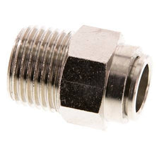 12mm x R1/2'' Push-in Fitting with Male Threads Brass FKM