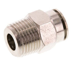 14mm x R1/2'' Push-in Fitting with Male Threads Brass FKM