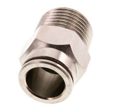 14mm x R1/2'' Push-in Fitting with Male Threads Brass FKM