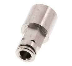 6mm x G1/4'' Push-in Fitting with Female Threads Brass NBR [2 Pieces]