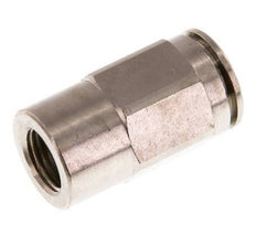 14mm x G1/4'' Push-in Fitting with Female Threads Brass NBR