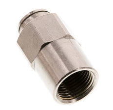 10mm x G3/8'' Push-in Fitting with Female Threads Brass NBR