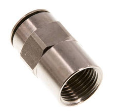 16mm x G1/2'' Push-in Fitting with Female Threads Brass NBR