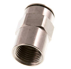 16mm x G1/2'' Push-in Fitting with Female Threads Brass NBR