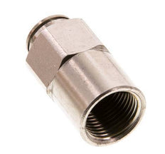 10mm x G3/8'' Push-in Fitting with Female Threads Brass FKM