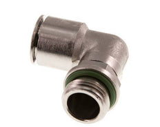 16mm x G1/2'' 90deg Elbow Push-in Fitting with Male Threads Brass FKM Rotatable
