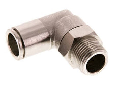 12mm x R3/8'' 90deg Elbow Push-in Fitting with Male Threads Brass FKM Rotatable