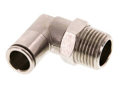 12mm x R1/2'' 90deg Elbow Push-in Fitting with Male Threads Brass FKM Rotatable