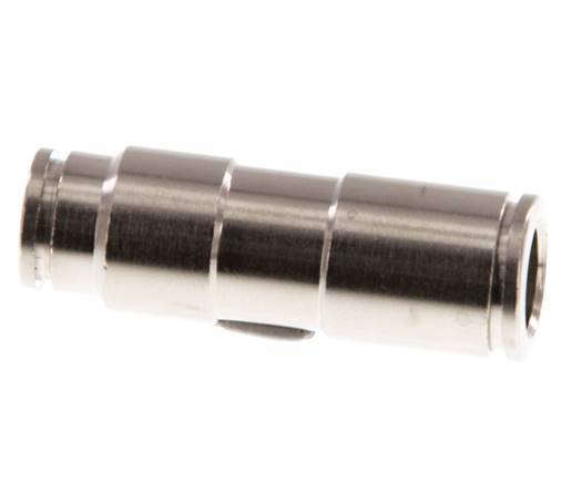 6mm x 8mm Push-in Fitting Brass FKM [2 Pieces]