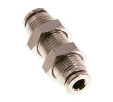 4mm Push-in Fitting Brass NBR Bulkhead [2 Pieces]