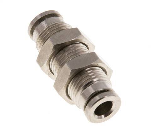 5mm Push-in Fitting Brass NBR Bulkhead