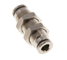 5mm Push-in Fitting Brass NBR Bulkhead