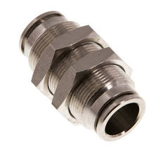 12mm Push-in Fitting Brass NBR Bulkhead