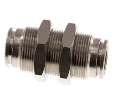 12mm Push-in Fitting Brass NBR Bulkhead