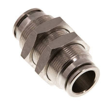 12mm Push-in Fitting Brass NBR Bulkhead