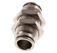 12mm Push-in Fitting Brass NBR Bulkhead