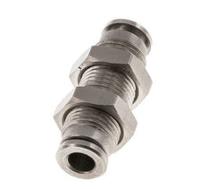 5mm Push-in Fitting Brass FKM Bulkhead
