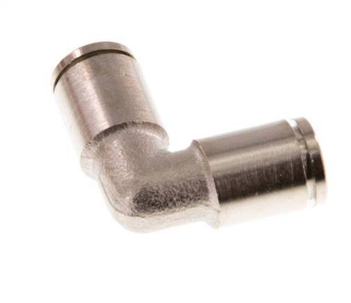 4mm 90deg Elbow Push-in Fitting Brass NBR [2 Pieces]