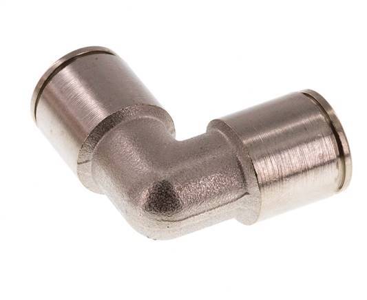 10mm 90deg Elbow Push-in Fitting Brass FKM [2 Pieces]