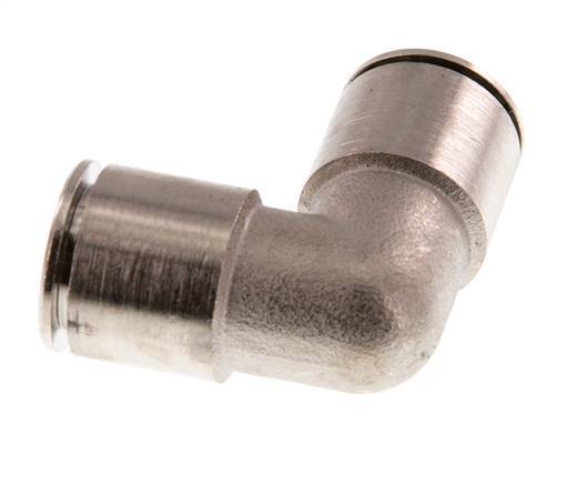 14mm 90deg Elbow Push-in Fitting Brass FKM