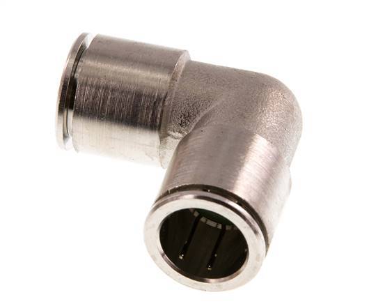 14mm 90deg Elbow Push-in Fitting Brass FKM