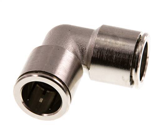 16mm 90deg Elbow Push-in Fitting Brass FKM