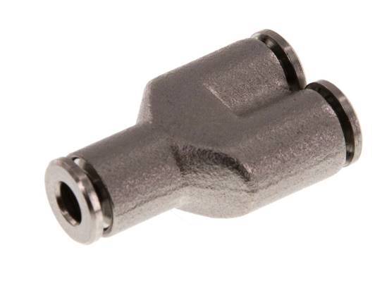 4mm Y Push-in Fitting Brass FKM