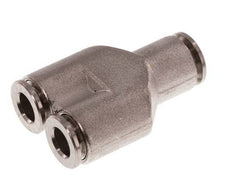 6mm Y Push-in Fitting Brass FKM