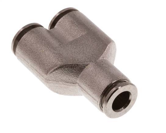 6mm Y Push-in Fitting Brass FKM