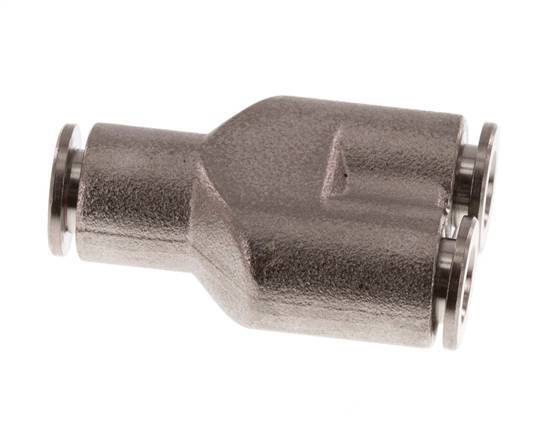 6mm Y Push-in Fitting Brass FKM