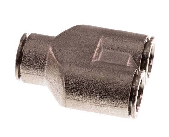 12mm Y Push-in Fitting Brass FKM