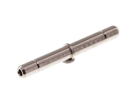 4mm Plug-in Connector Brass FKM [10 Pieces]