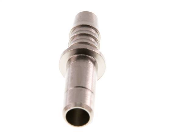 8mm x 6mm Plug-in Fitting with Hose Pillar Brass FKM [2 Pieces]