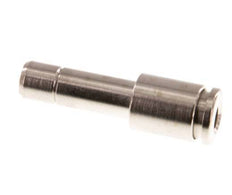 4mm x 6mm Push-in Fitting with Plug-in Brass NBR [5 Pieces]