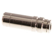 6mm x 12mm Push-in Fitting with Plug-in Brass NBR [2 Pieces]