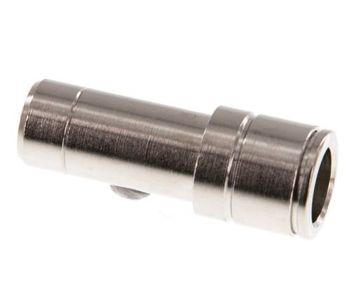 10mm x 12mm Push-in Fitting with Plug-in Brass NBR [2 Pieces]