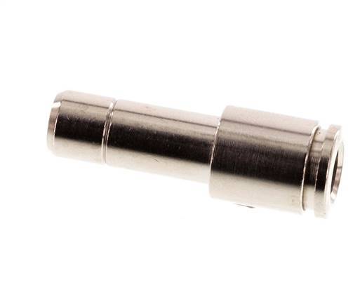 6mm x 8mm Push-in Fitting with Plug-in Brass FKM [2 Pieces]