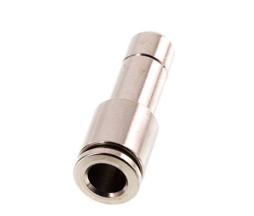 6mm x 8mm Push-in Fitting with Plug-in Brass FKM [2 Pieces]