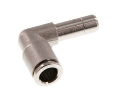 8mm x 8mm 90deg Elbow Push-in Fitting with Plug-in Brass NBR [2 Pieces]
