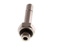 4mm x M 5 Plug-in Fitting with Male Threads Brass NBR [10 Pieces]