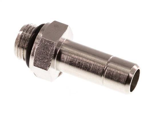 8mm x G1/8'' Plug-in Fitting with Male Threads Brass NBR [10 Pieces]