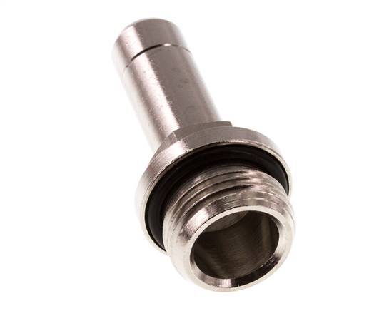 10mm x G3/8'' Plug-in Fitting with Male Threads Brass NBR [2 Pieces]