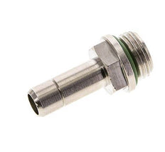 8mm x G1/4'' Plug-in Fitting with Male Threads Brass FKM [5 Pieces]