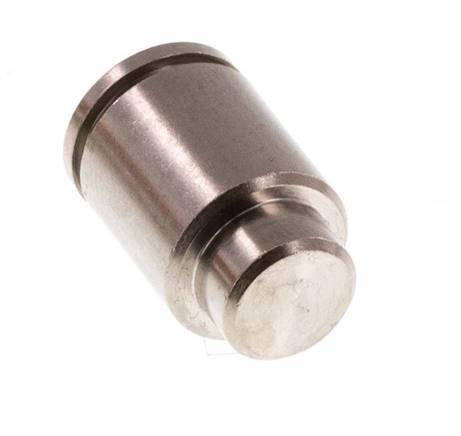 6mm Cap Brass NBR [2 Pieces]