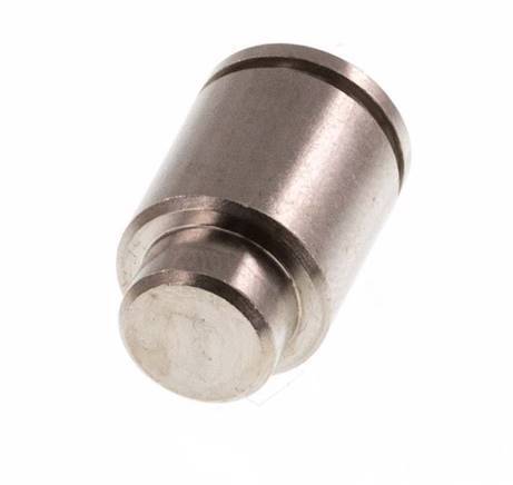 6mm Cap Brass NBR [2 Pieces]